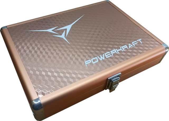 Powerkraft Table Tennis Aluminium Racket Case